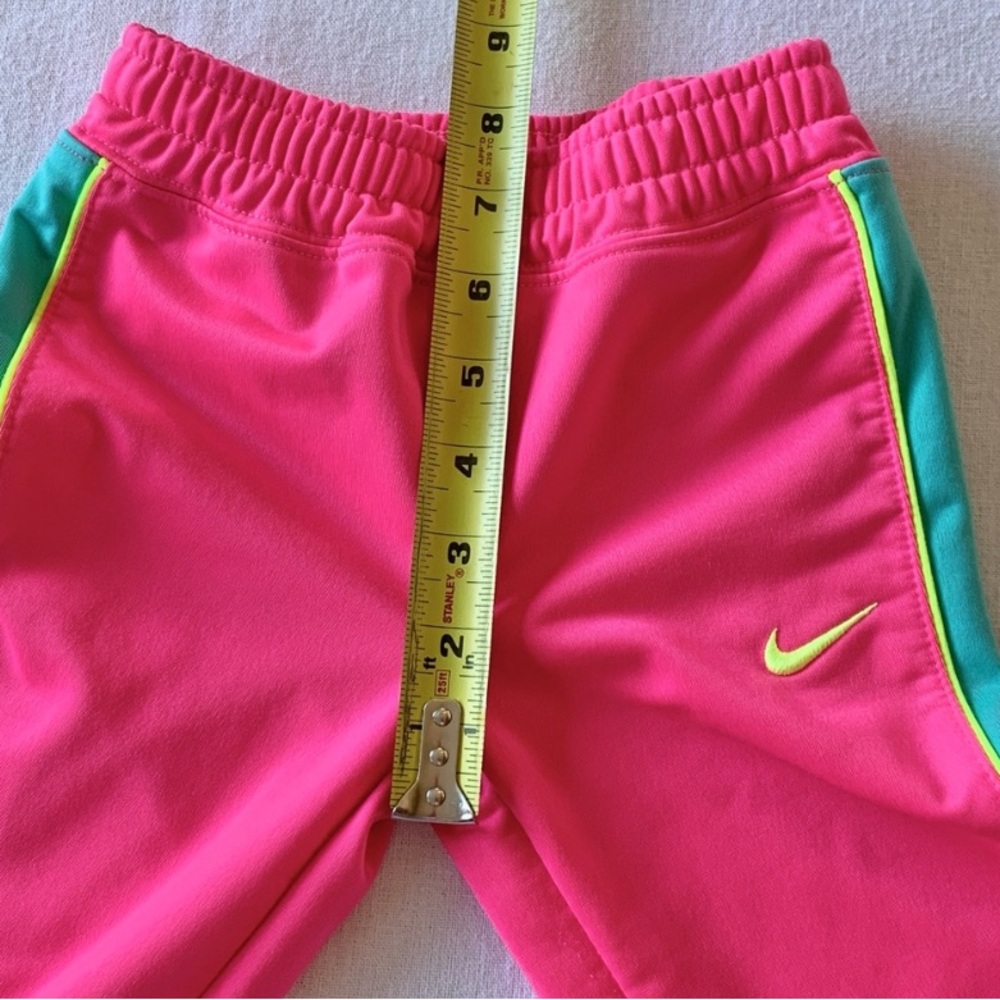 Nike Matching Set Tracksuit Hot Pink, Turquoise, Neon Yellow Pants & Jacket 4 - Picture 9 of 12